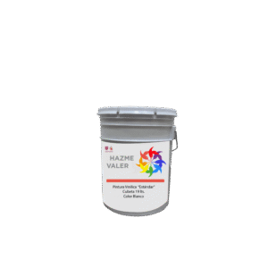 Cubeta de pintura vinílica
