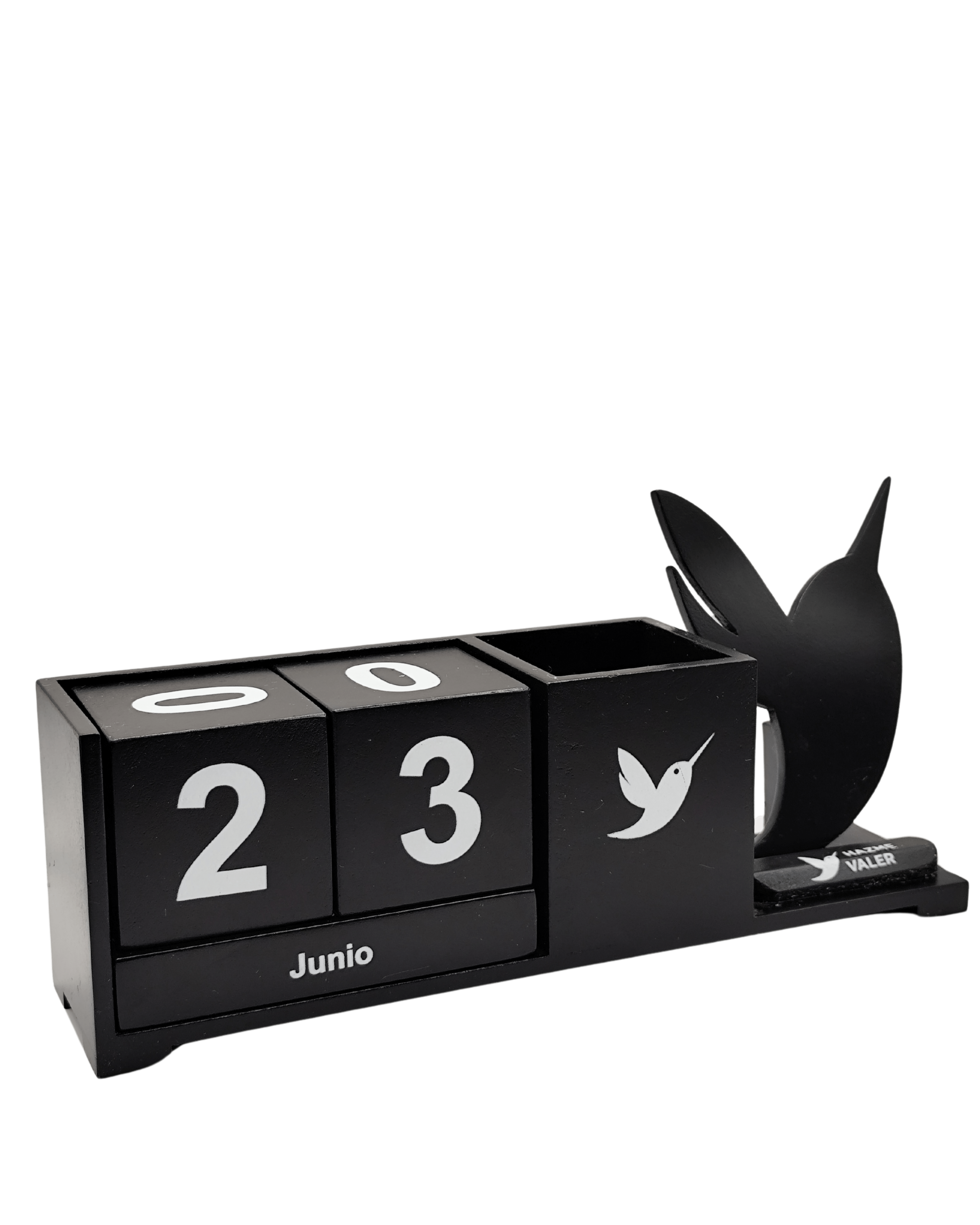 Calendario de cubos con porta celular