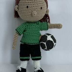 Muñeca futbolista