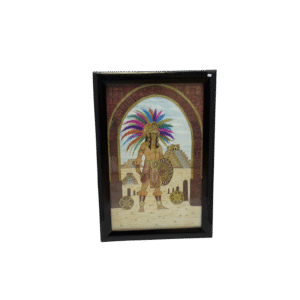 Cuadro guerrero azteca