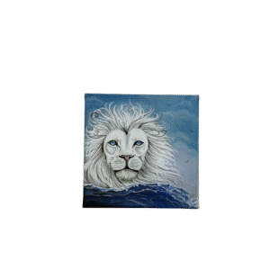 Cuadro "El león en la mar"