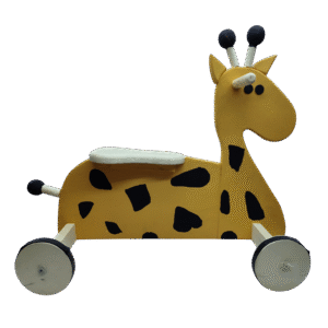 Montable figura jirafa