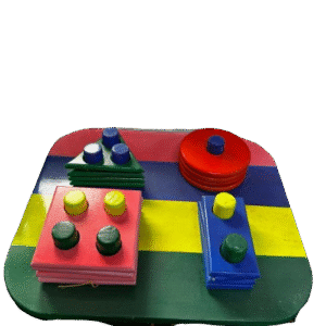 Juego didáctico preescolar cuadrado