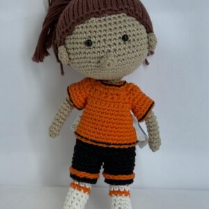 Muñeca futbolista