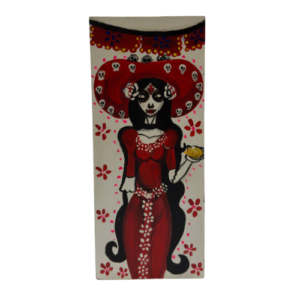 Porta botella catrina