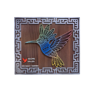 Cuadro de colibrí