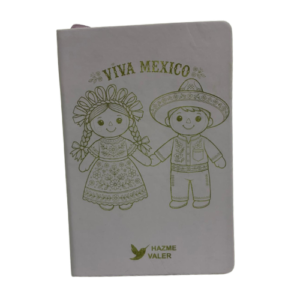Libreta "Viva México"- grabado Láser