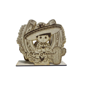 Servilletero decorativo Viva México