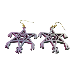 Aretes en forma de piñata
