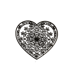 Corazón decorativo para la pared