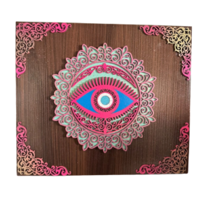 Cuadro ojo rosa