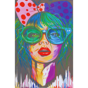 Cuadro "Descontrol pop"