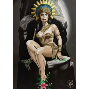 Cuadro "El poder de la vida: María Nana"