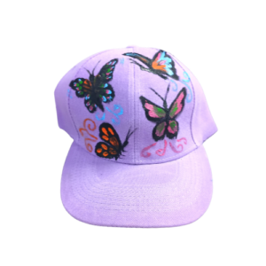 Gorra pintada a mano