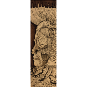 Cuadro "Mis raíces aztecas"