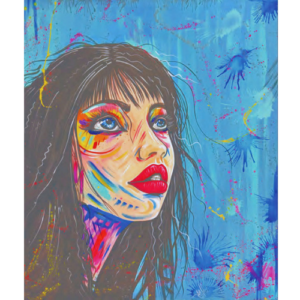 Cuadro "Vida azul"